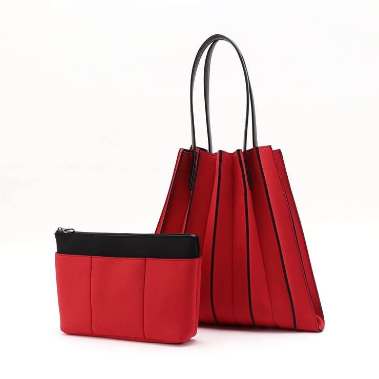 01レッド | 【WALDO】リバーシブルトートバッグ | NICOLE