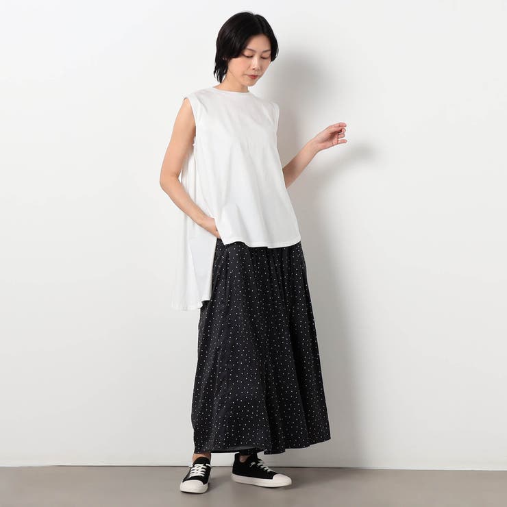 【WALDO】タックスリーブテールタンクトップ | NICOLE | 詳細画像2