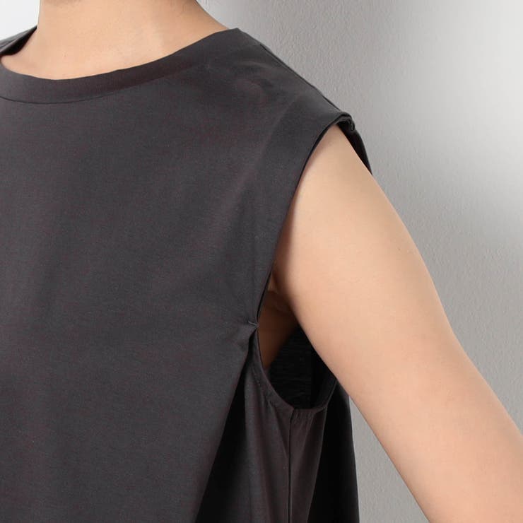 【WALDO】タックスリーブテールタンクトップ | NICOLE | 詳細画像8