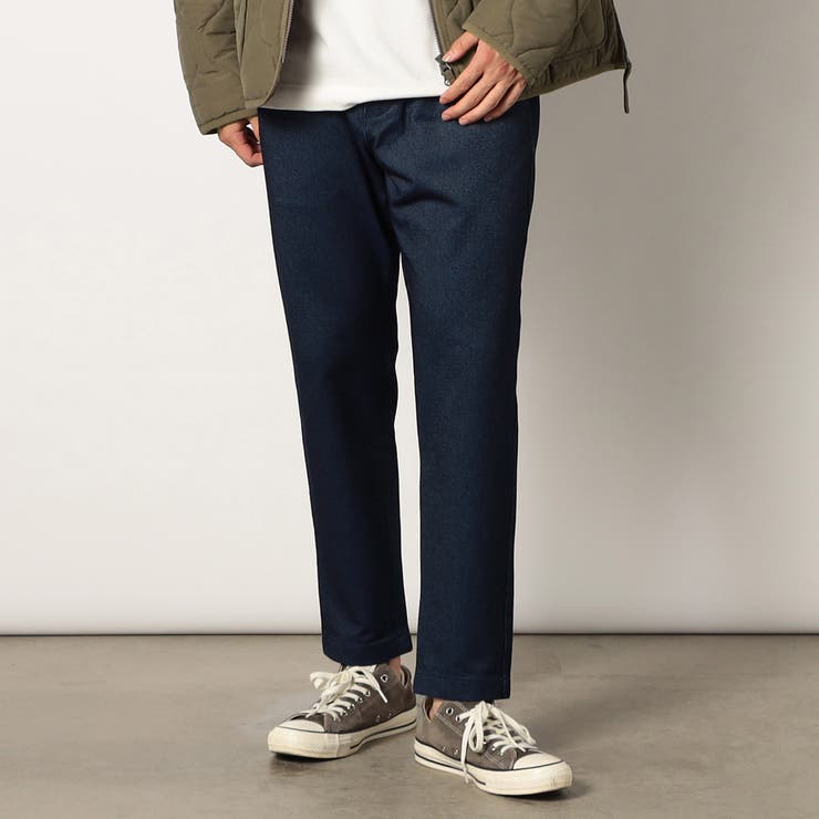 67ネイビー | ストレッチデニムイージーパンツ | NICOLE