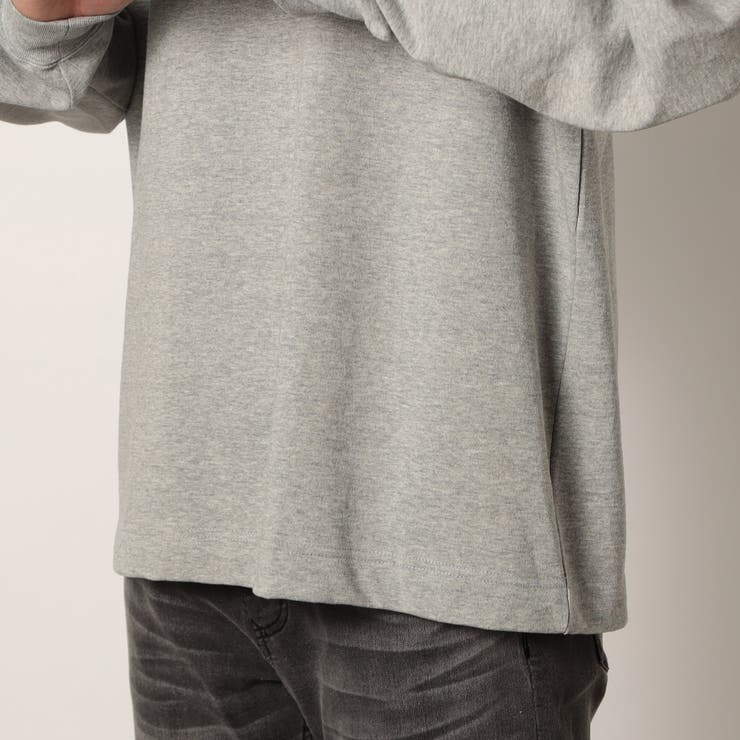 日本製 デラヴェ天竺切り替えロングスリーブTシャツ | NICOLE | 詳細画像7 