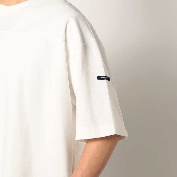 日本製 デラヴェ天竺切り替えTシャツ | NICOLE | 詳細画像6 