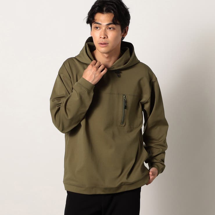 15キャメル | マイクロカノコテックパーカー | NICOLE