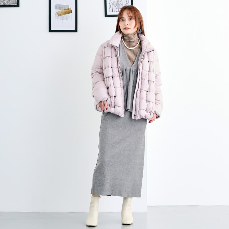 リブベロアタイトスカート | NICOLE | 詳細画像17 