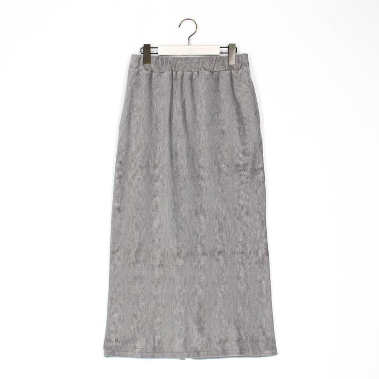 リブベロアタイトスカート | NICOLE | 詳細画像3 