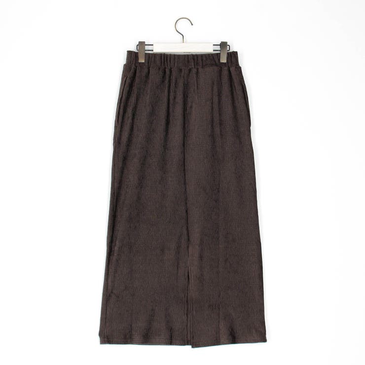 リブベロアタイトスカート | NICOLE | 詳細画像5 