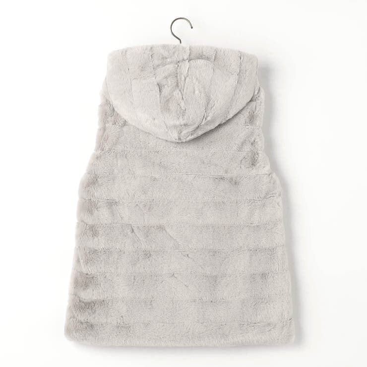 リバーシブルファーベスト | NICOLE | 詳細画像10 