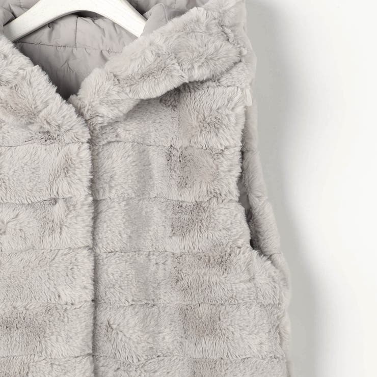 リバーシブルファーベスト | NICOLE | 詳細画像12 