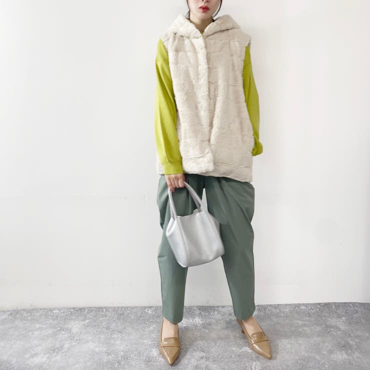 リバーシブルファーベスト | NICOLE | 詳細画像26 