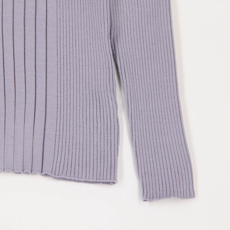 ランダムリブニットプルオーバー | NICOLE | 詳細画像16 