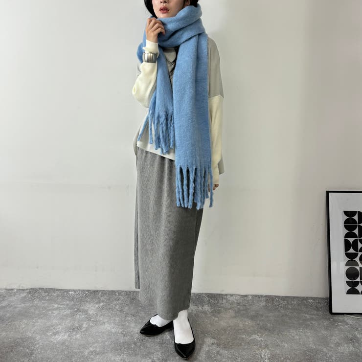 ネックレス付きバイカラースクエアハイネックニット | NICOLE | 詳細画像20 