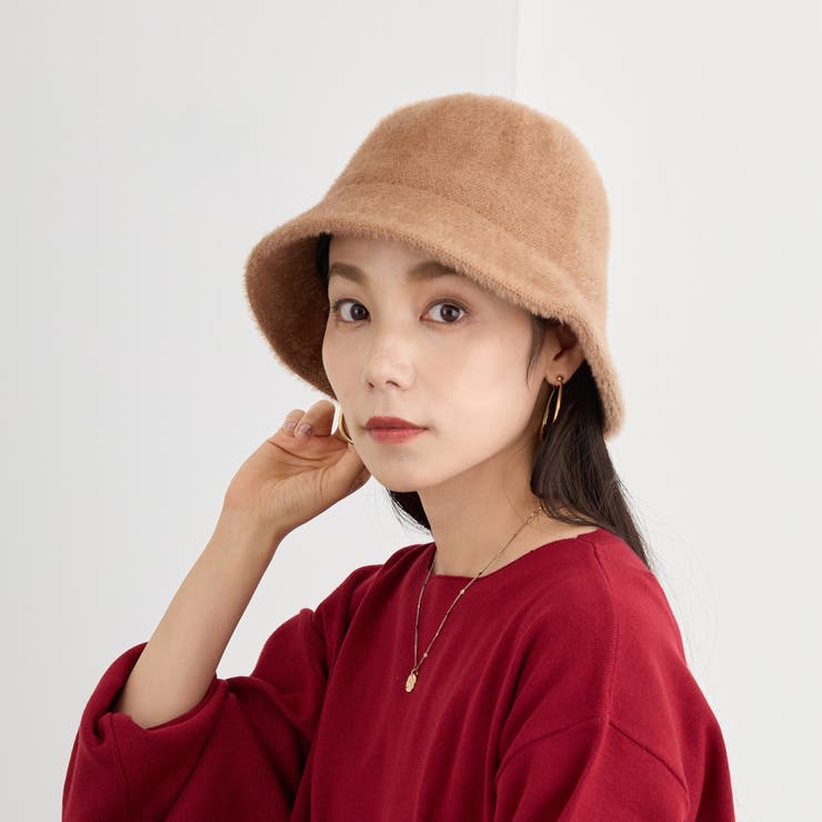 15キャメル | シャギーハット | NICOLE