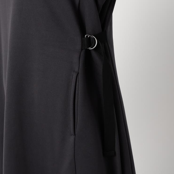 脇ベルト付き ロング丈ワンピース[品番：NICW0006189]｜NICOLE