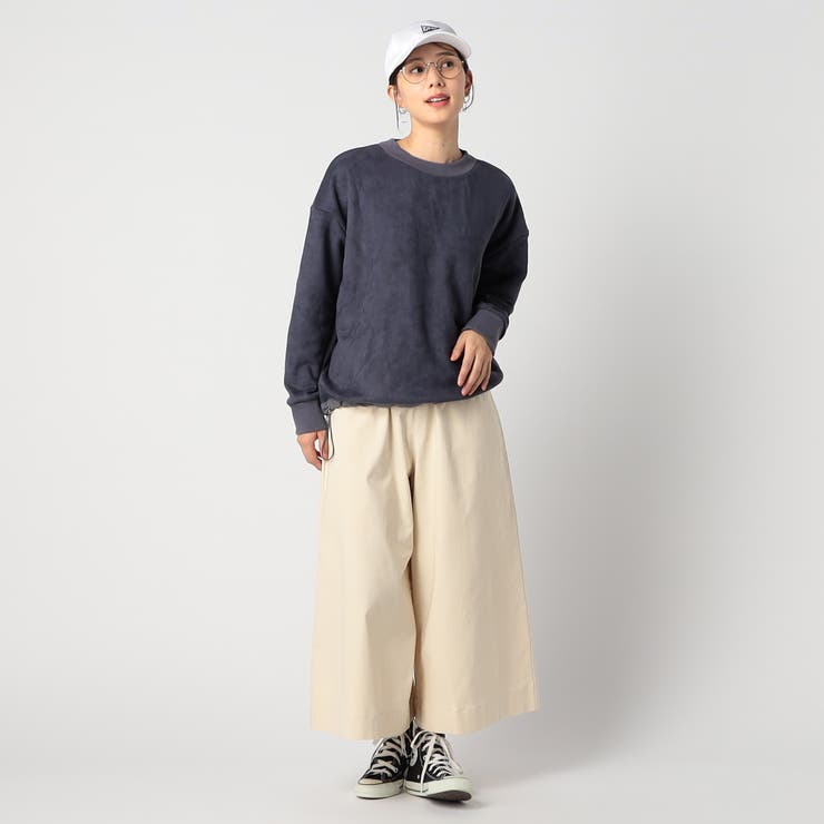 スーパーストレッチ 裏起毛ワイドパンツ | NICOLE | 詳細画像2 