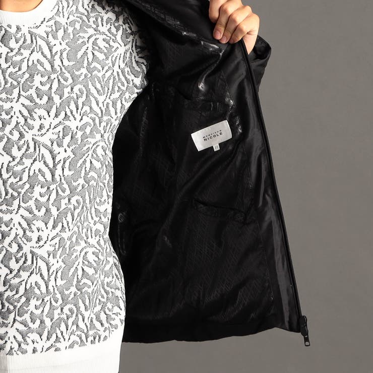 LUMILET ウール混タフタ ダウンブルゾン | NICOLE | 詳細画像13 