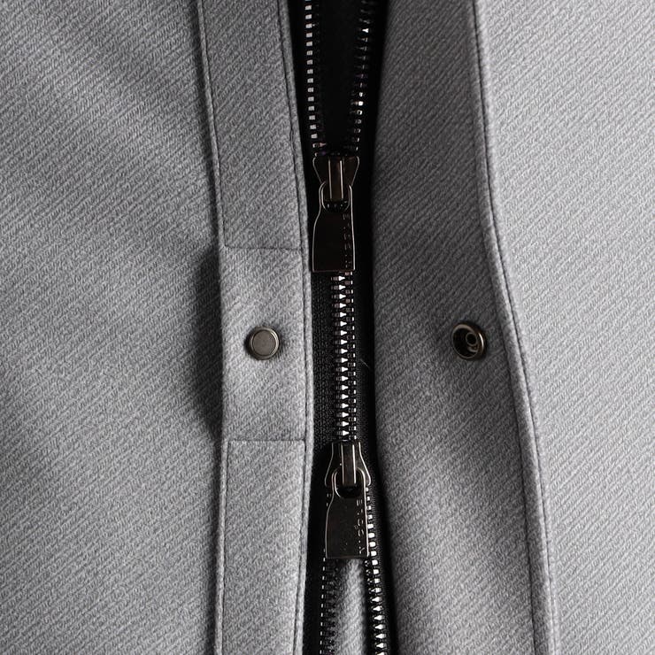 ダウンファブリックカルゼ スタンドカラーコート | NICOLE | 詳細画像11 