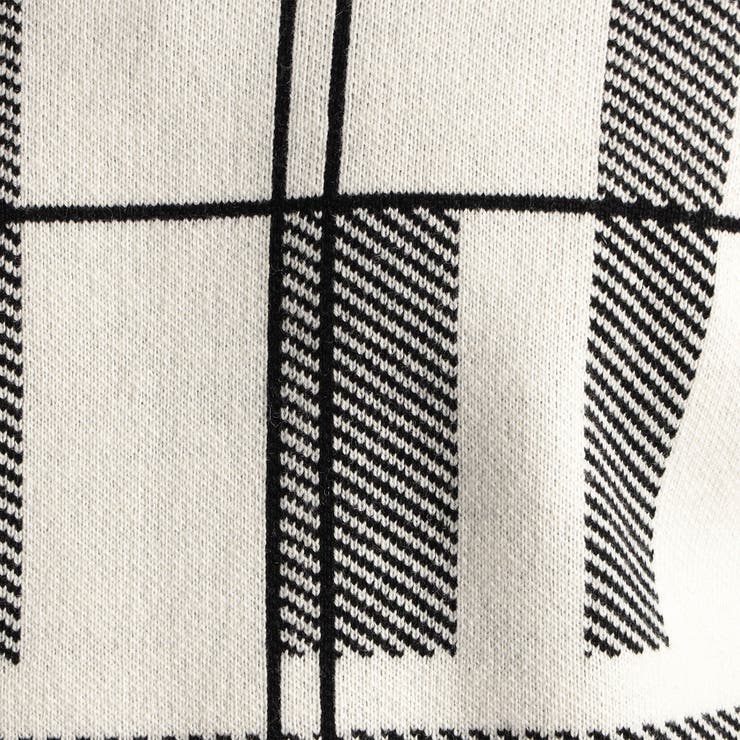 グラフィックダブルジャカード クルーネックニット | NICOLE | 詳細画像9 