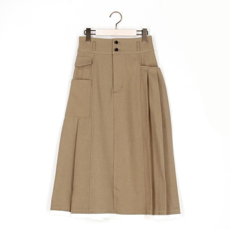 アシメプリーツAラインスカート | NICOLE | 詳細画像2 