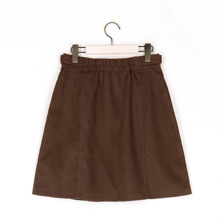 ピーチ起毛プリーツMIXミニスカート | NICOLE | 詳細画像5 