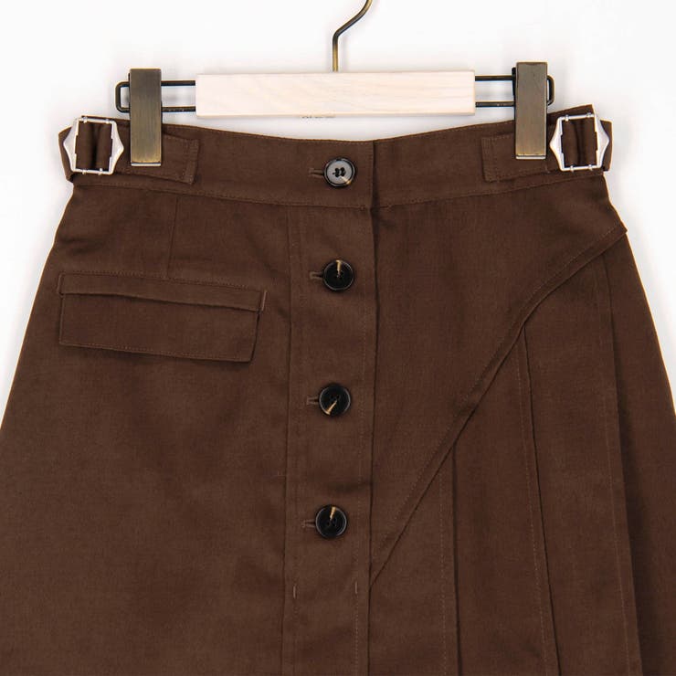 ピーチ起毛プリーツMIXミニスカート | NICOLE | 詳細画像6 