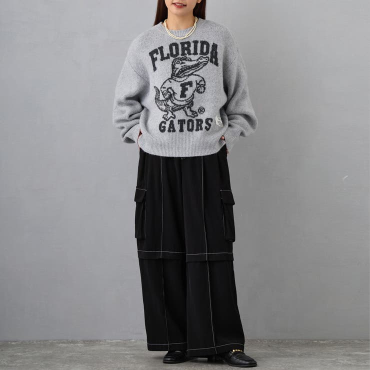 【DISCUSxUNIV 】Wジャカードデザインニットプルオーバー | NICOLE | 詳細画像15 