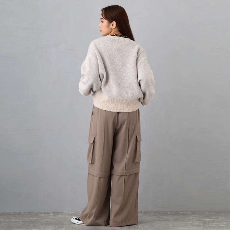 【DISCUSxUNIV 】Wジャカードデザインニットプルオーバー | NICOLE | 詳細画像20 