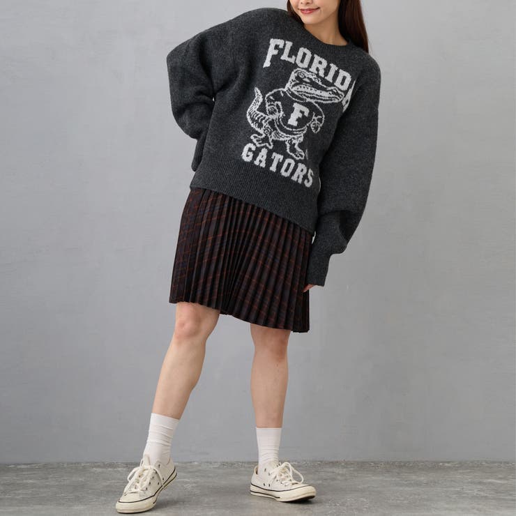 【DISCUSxUNIV 】Wジャカードデザインニットプルオーバー | NICOLE | 詳細画像25 