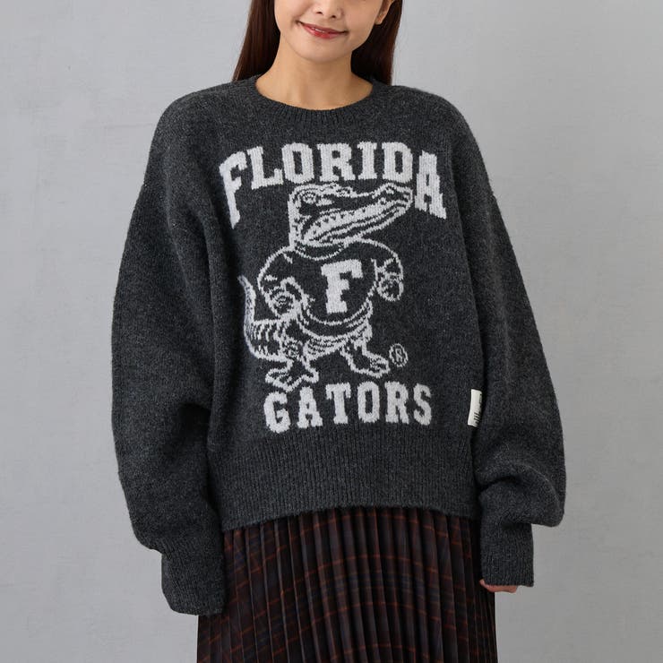 49ブラック | 【DISCUSxUNIV 】Wジャカードデザインニットプルオーバー | NICOLE