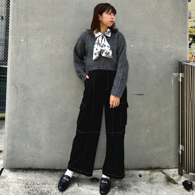 モヘアタッチニットプルオーバー | NICOLE | 詳細画像14 