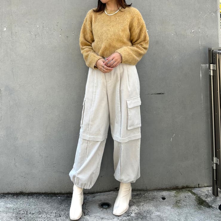 モヘアタッチニットプルオーバー | NICOLE | 詳細画像17 