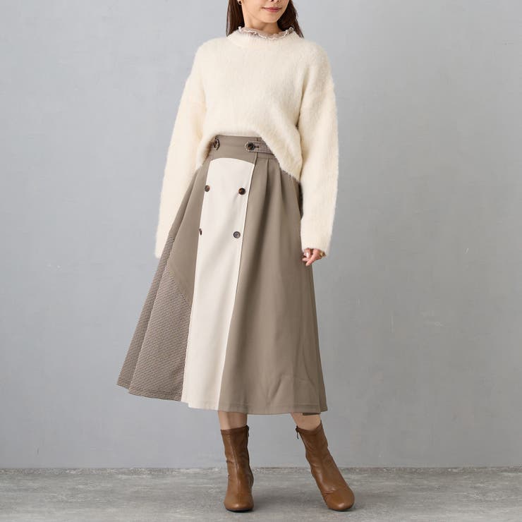 モヘアタッチニットプルオーバー | NICOLE | 詳細画像22 