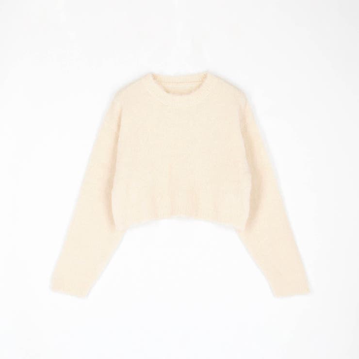 モヘアタッチニットプルオーバー | NICOLE | 詳細画像4 