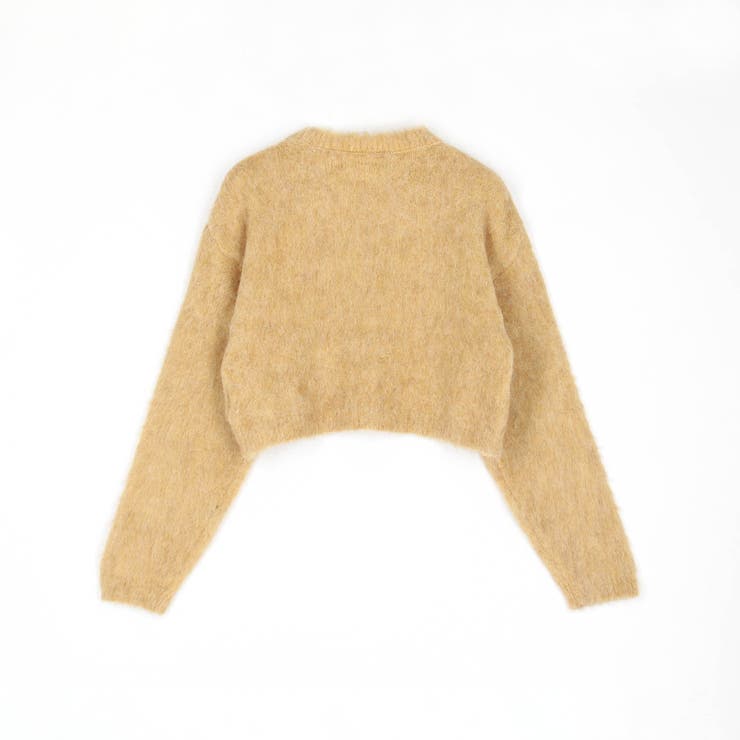 モヘアタッチニットプルオーバー | NICOLE | 詳細画像6 