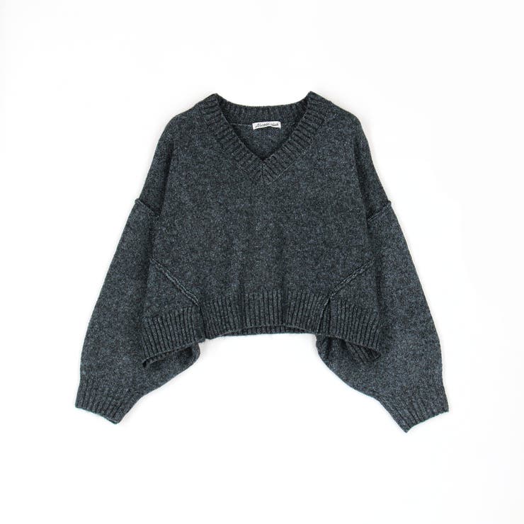 Vネックニットプルオーバー | NICOLE | 詳細画像11 