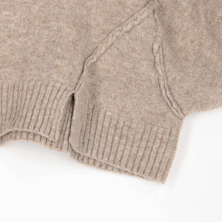 Vネックニットプルオーバー | NICOLE | 詳細画像5 