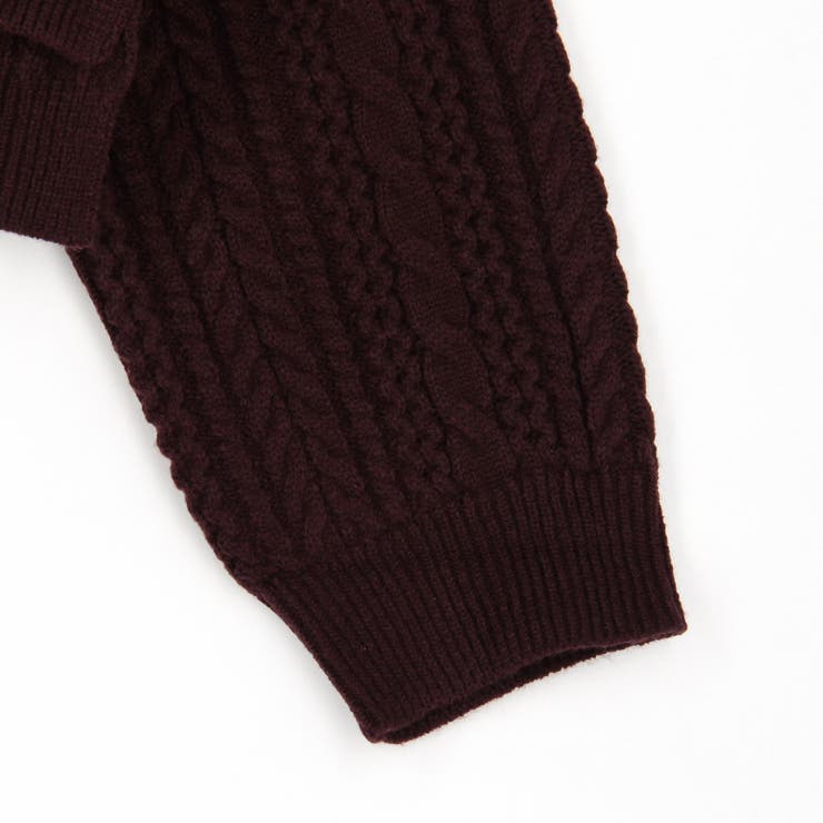 ブランケットステッチカーディガン | NICOLE | 詳細画像7 