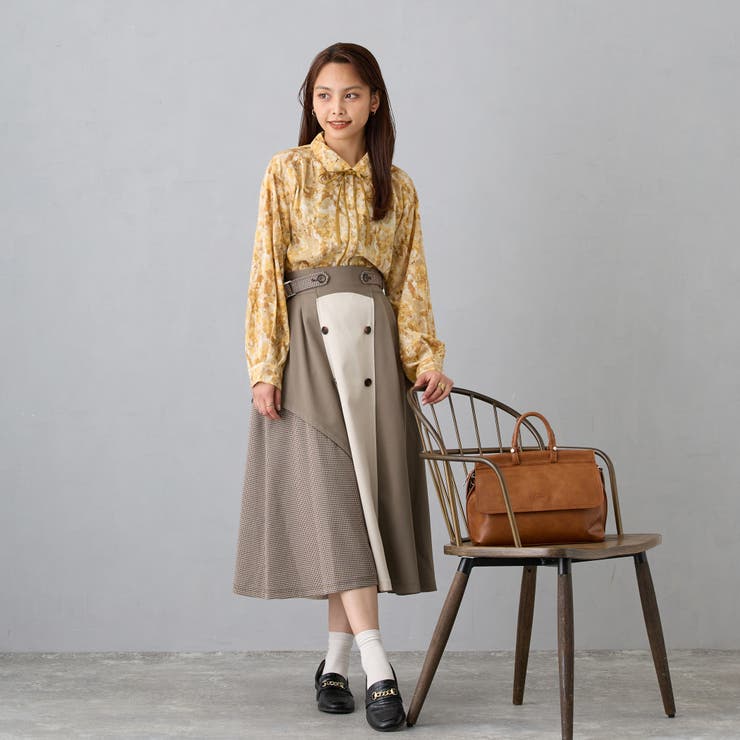 パイピング柄ブラウス | NICOLE | 詳細画像17 