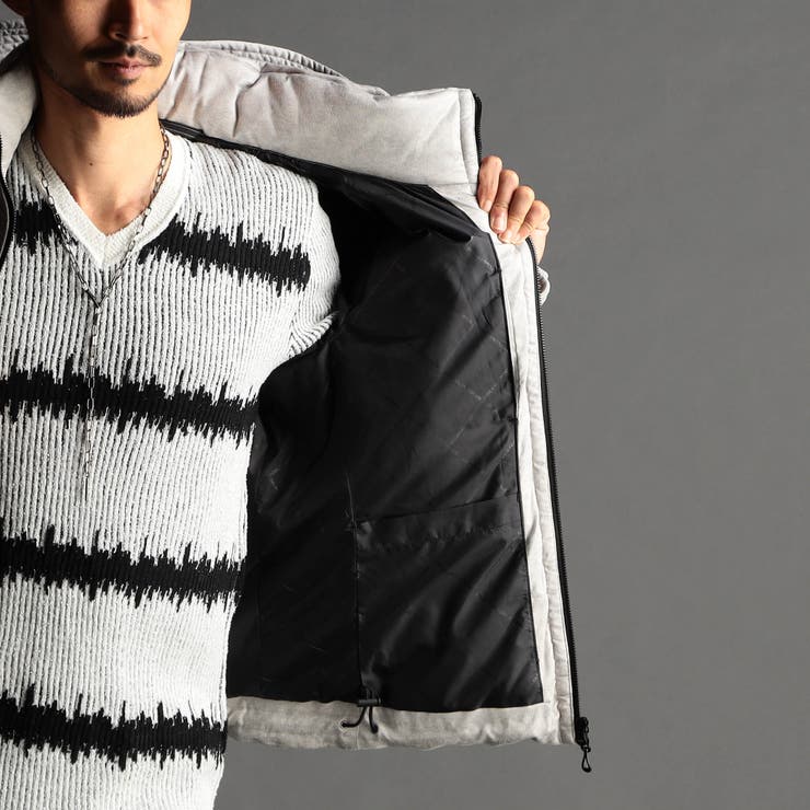 マイクロスウェードダウンブルゾン | NICOLE | 詳細画像19 