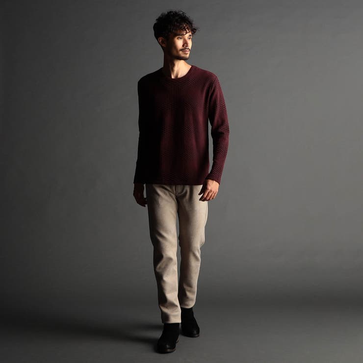 【24年モデル EC限定再販売】スウェード調カットソーパンツ | NICOLE | 詳細画像2 