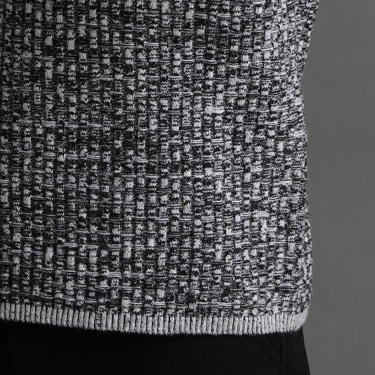 【24年モデル EC限定再販売】リンクスバスケットクルーネックニット | NICOLE | 詳細画像10 