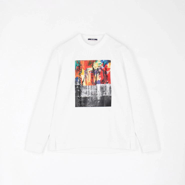 【RIELABO】グラフィックプリントクルーネック長袖Ｔシャツ | NICOLE | 詳細画像11 