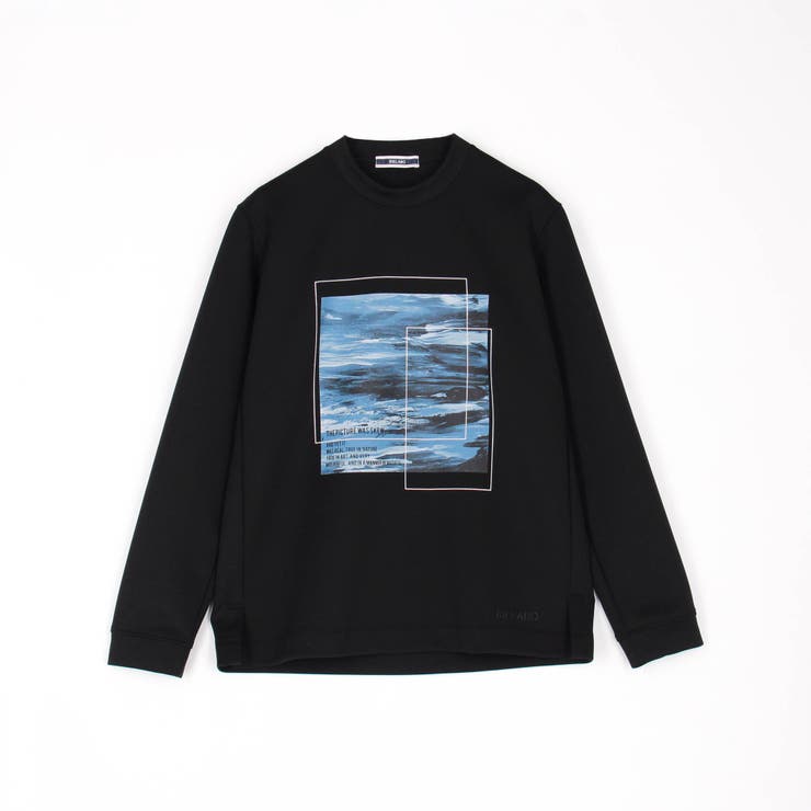【RIELABO】グラフィックプリントクルーネック長袖Ｔシャツ | NICOLE | 詳細画像14 