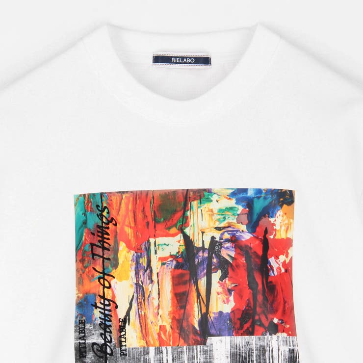 【RIELABO】グラフィックプリントクルーネック長袖Ｔシャツ | NICOLE | 詳細画像21 