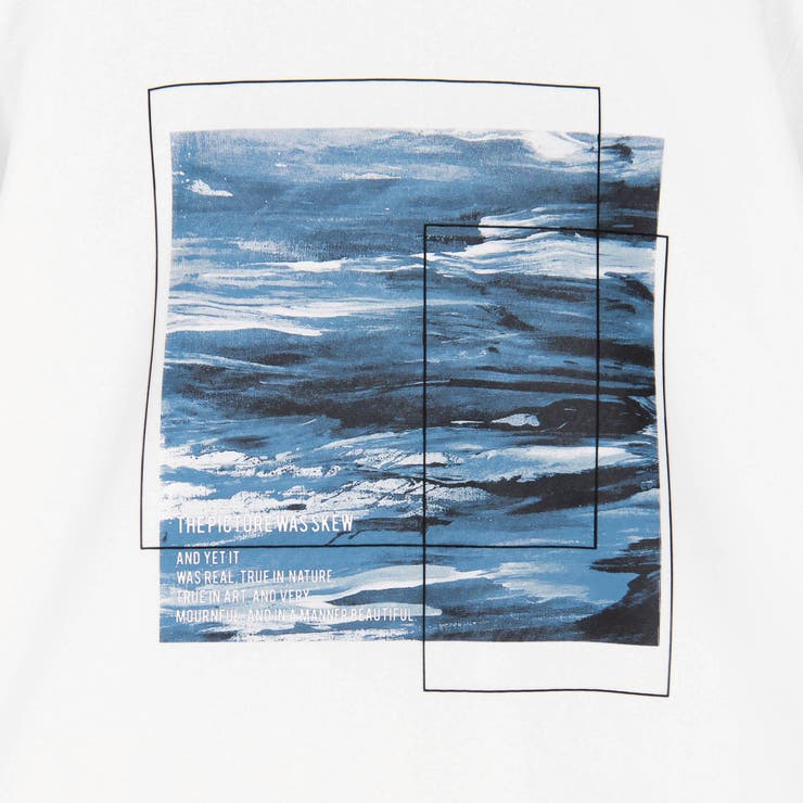 【RIELABO】グラフィックプリントクルーネック長袖Ｔシャツ | NICOLE | 詳細画像25 