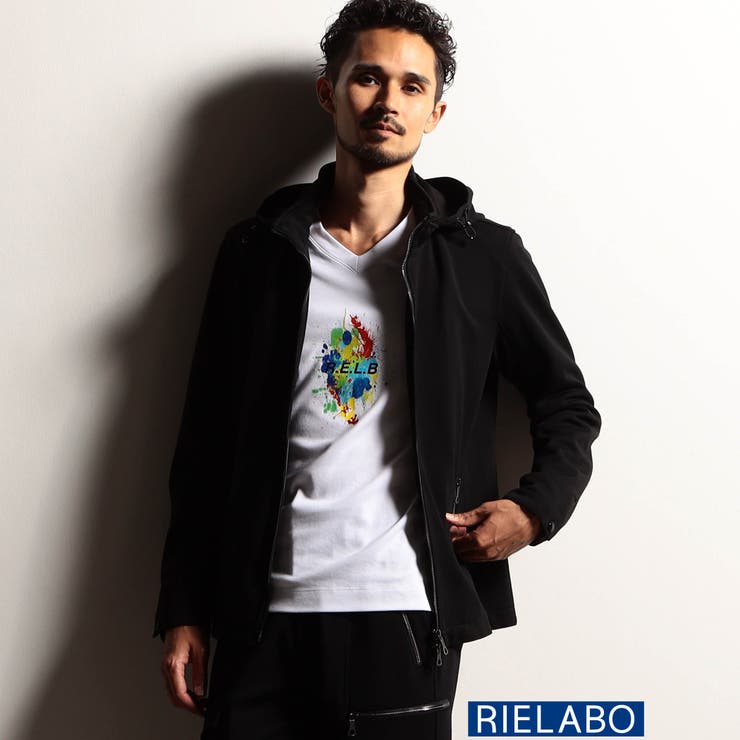 49ブラック | 【24年モデル EC限定再販売】【RIELABO】ボンディングスタンドブルゾン | NICOLE