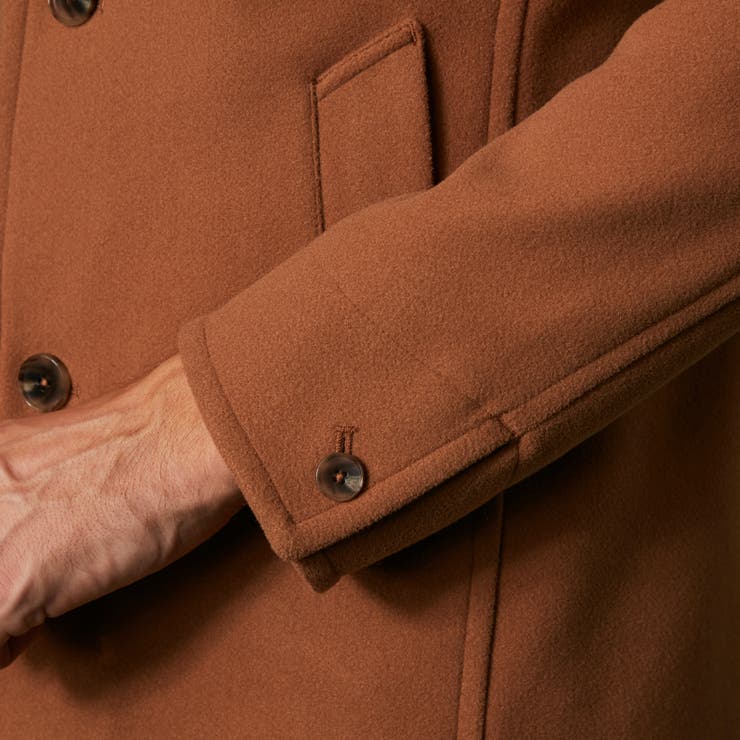 ストレッチメルトンスタンドミドルコート | NICOLE | 詳細画像11 