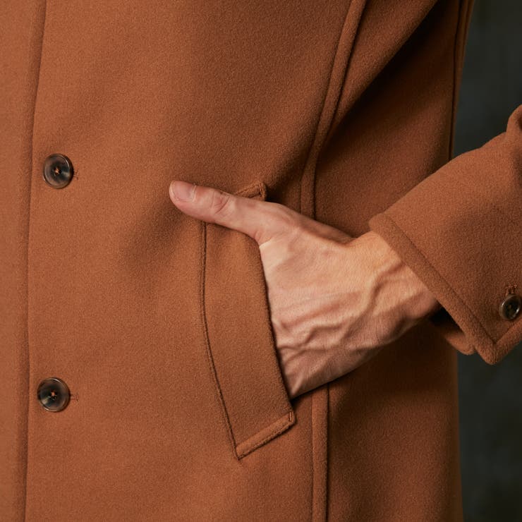 ストレッチメルトンスタンドミドルコート | NICOLE | 詳細画像13 