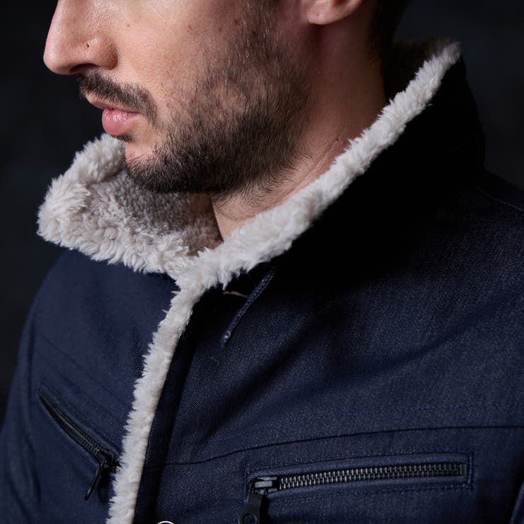 裏ボアムートン風スタンドブルゾン | NICOLE | 詳細画像10 