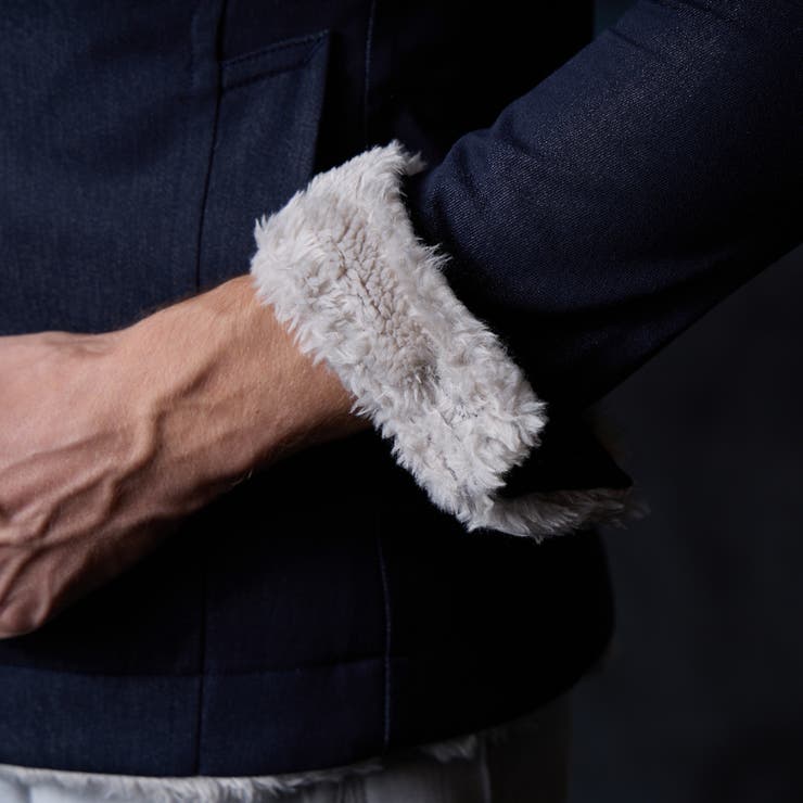 裏ボアムートン風スタンドブルゾン | NICOLE | 詳細画像12 