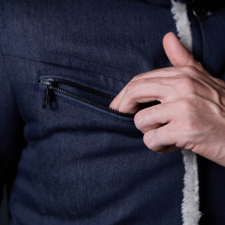 裏ボアムートン風スタンドブルゾン | NICOLE | 詳細画像13 